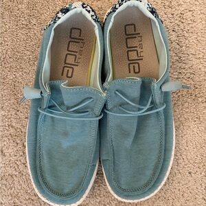 Hey Dude Light Tiffany Blue Casual Shoes